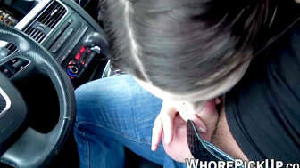Doggy style fucking with cute street babe who loves dick