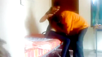 Desi Tara's quickie spied by stepbrother