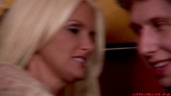 Horny MILF Rhyse Can’t Keep Her Hands Off Fresh Young Meat