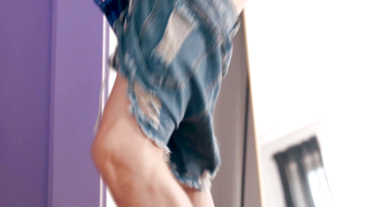A sexy dressed femboy Daniel Tanner assfucked