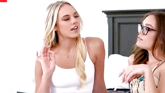 Katie Kush is ready to interview Kelsey Kane, our newest potential model. Kelsey is a bit nervous, but she opens