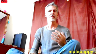 Richard Lennox got a ball wedgie from his son after being scolded for bullying