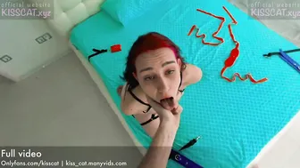 Blindfolded Women Ejaculates and Screams into pov Bdsm Sex