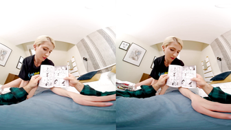 Nerdy Girl Wants Me to Cum on Her Body - Virtual Real Porn