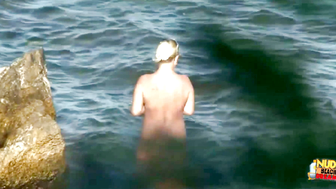 Nudists porn video – Horny European teens are having orgy on the beach
