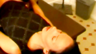 Beauty with long black hair getting fucked hard in Holland