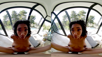 Horny Teen Surprises Me Wearing Lingerie - Virtual Real Porn