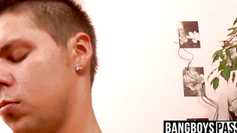 Muscular young men enjoy a heavy dose of bareback fucking