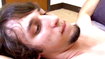 My hole is being penetrated so deep by a handsome straight jock Noel