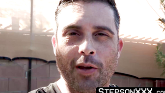 StepsonXXX.com - I wrestled my beefy stepdad Sean Duran into sucking my stiff dick