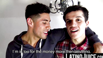 LatinoJuice.com - Latino Nicolas and Francis showered with my gooey cum after worship