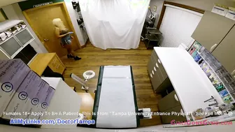 Alexandria Jane Gyno Exam From Doctor Tampa On Concealed Camera