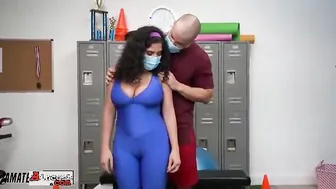 Babe Tits porn video – Huge Boobed Hot Mesmerized Mounted by Coach