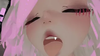 sexy Bunny chick Fucks you into VRchat point of view Bj