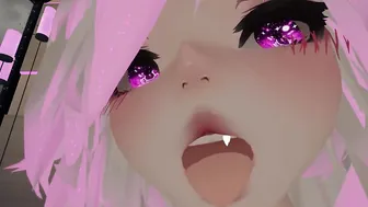Sexy Bunny chick Fucks you into VRchat point of view Bj