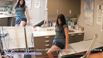 Logan Laces New College Girl Gyno Exam By Doctor Tampa On