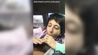 Blew his Entire Load into my Skank Mouth