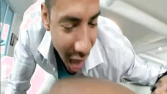 Tit sucking off