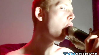 Amateur twink Conor Rey does all sorts of kinky stuff alone