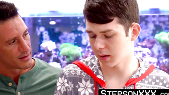 StepsonXXX.com - Ripped Jax Thirio wont be hungry for the day after stepbrothers Jess