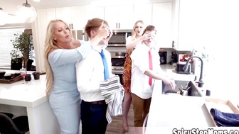 BBW stepmothers wants to swap partners