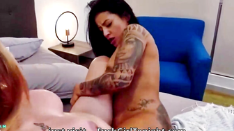 Mariana Martix and Sara Blonde fuck secretly 80