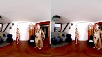 Star Wars Cosplay Leia Fucks Obi Wan - Virtual Real Porn