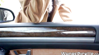 Random porn video – POV video of random prostitute fucking guy for money outdoor
