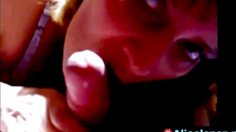 Alice Lopez Nice CIM Blow Jobs