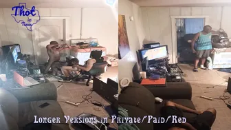 Share Swap Ebont Thot Tag Team 3Some Huge Butt African African Men