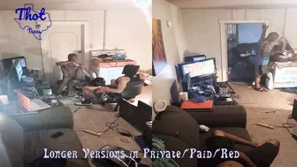 Share Swap Ebont Thot Tag Team 3Some Huge Butt African African Men