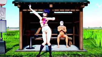 Skyrim porn video – Mmd R18 Sex Danced at a Bus Stop into the Countryside