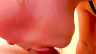 Bj and cum inside mouth. I get a bimbo to