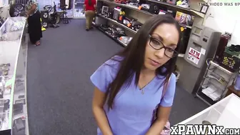Attractive nurse earns extra cash by banging with broker