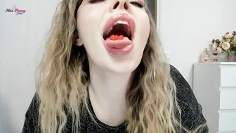 Gummy Bears Tongue and Mouth Tease