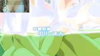 Lucky dude pounded a gigantic hooters women Anime.