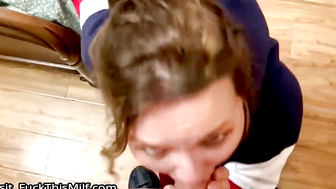POV 'Please don't call the police' Caught the thief and fucked her in the ass. (With 6