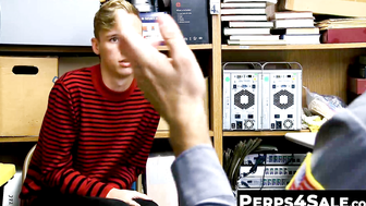 Perps4Sale.com - Slender twink thief seduces Hunk muscle guard for freedom