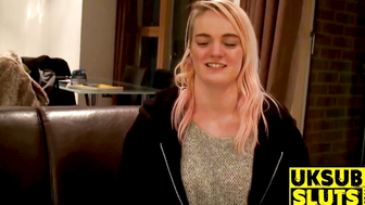 UKSubSluts.com - Wild student Carly Rae's big dick fucking adventure