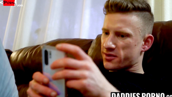 Next porn video – DaddiesPorno.com - Stepdad sneaking in his sons bedroom to jerk off on him