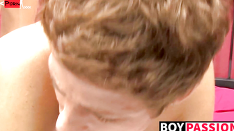 Max and Patrick enjoy intense fuck and passionate BJ
