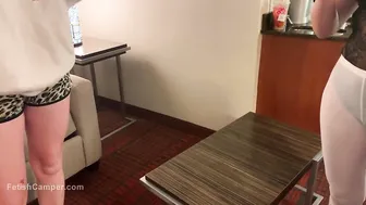 College women calls her friend to twerk for me