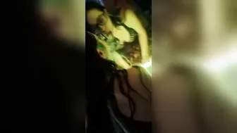 three Sum with Baby Daddy and Toy on Mirror