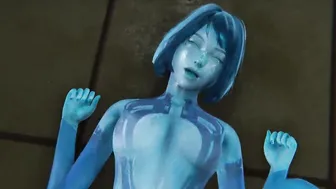 Halo - Cortana getting creampied - 3D Porn