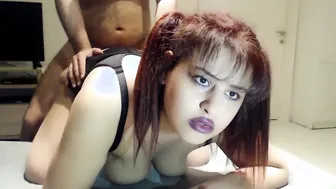 Crazy Hot young College Bimbo boned ANALLY by Stepdad.