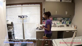 Lotus Lains’ New School Girl Gyno Exam By Doctor From Tampa
