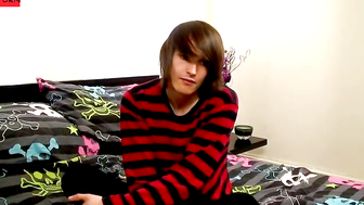 Mikey Likes The Feel Of A Butt Plug - Mikey Red Jerks