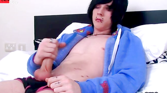 A Gusher Of A Cum Load From Emo Boy Josh - Josh Osbourne 2 2