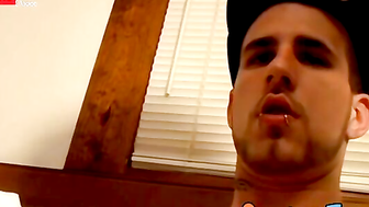 Straight jocks enjoy card game before touching their dicks
