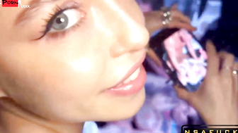 Backstage Surprise Blowjob and Creampie For Cameraman